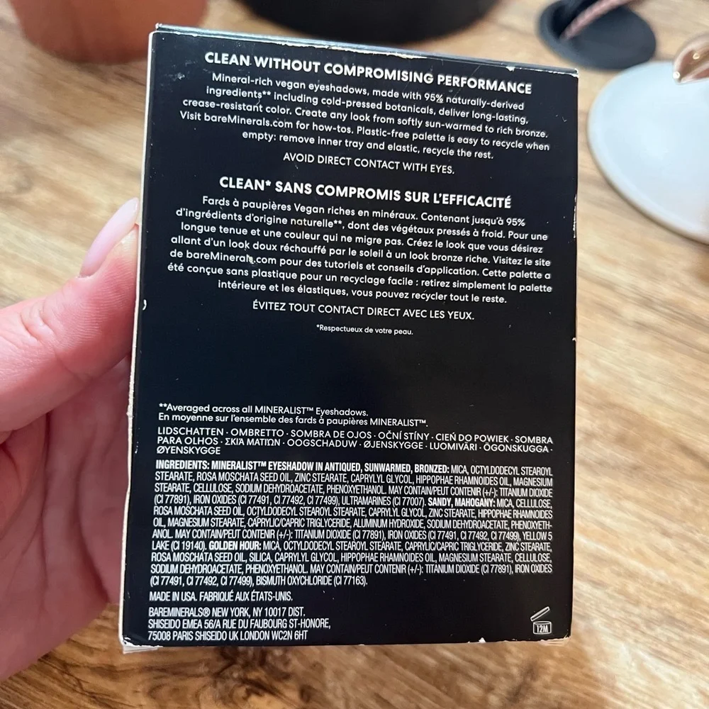 BAREMINERALS • MINERALIST • SUNLIT EYESHADOW PALETTE